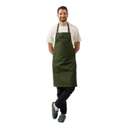 Lockharte Chef Bib Apron Military Green 830x910mm Chef Works