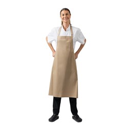 Camden Chef Bib Apron Khaki 950x950mm Chef Works