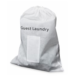 Guest Laundry Bag White  