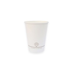 Hot Cup Single Wall 237Ml 8Oz 90Mm Biopbs Garden 1000/Ctn