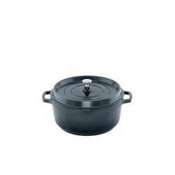 Casserole Rnd 2.43Lt Charcoal 200X83mm