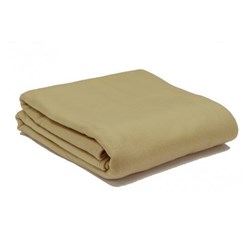 Blanket Qb Polar Fleece Camel 245 X 250Cm 360Gsm (6)