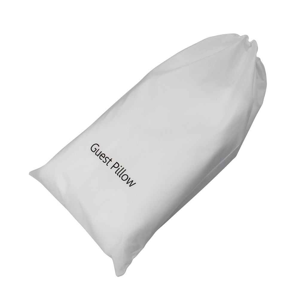 GUEST PILLOW BAG WHT 90X50CM NON WOVEN (100) 5623420 Reward Hospitality