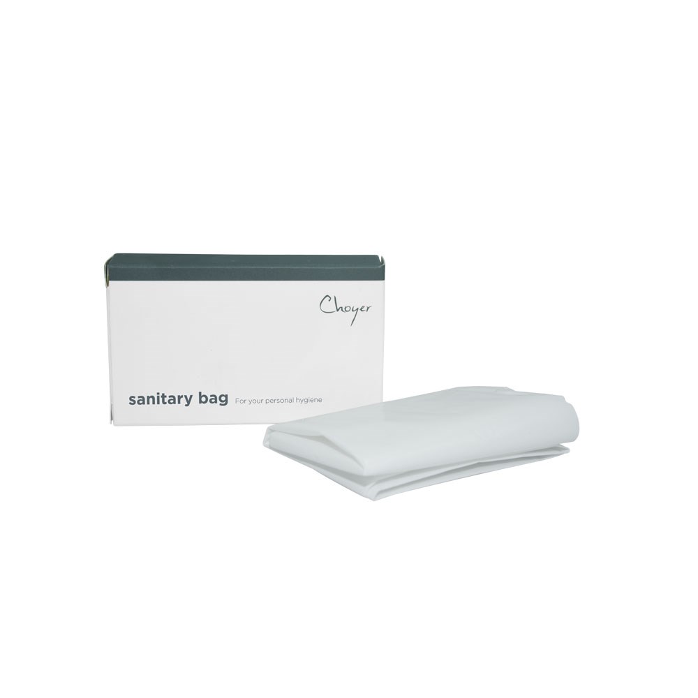 Sanitary Bag White Sachet (Carton of 250) - Mini Care Toiletry Packs &  Accessories