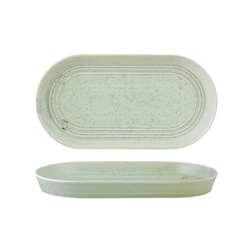 Urban Loft Oval Serve Platter 310X165x30mm Pistachio