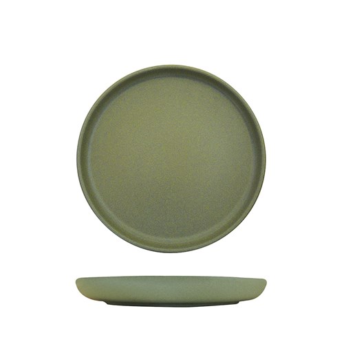 1076325 - Uno Round Plate in Green