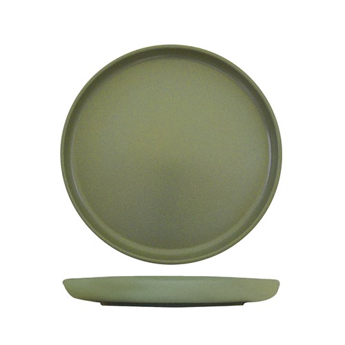 1076326 - Uno Round Plate in Green