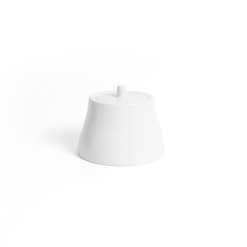Serenity Sugar Pot with Lid White 