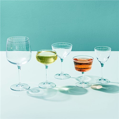 Art Deco Martini Glass 230ml
