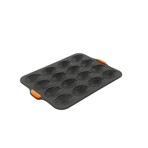 Madeleine Pan Silicone 12 Cup Grey 355x245x20mm