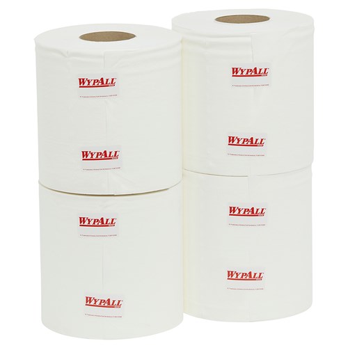 Wypall Heavy Centerfeed Wiper 2Ply Roll White