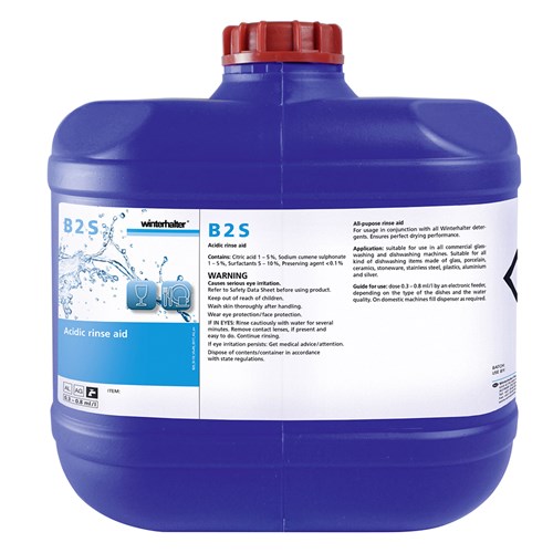 3036261 - Glass & Dishwashing Rinse Aid B2S 15L