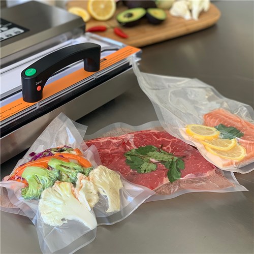 Vacuum Channel Bag 250X350mm 85 Micron 500/Ctn