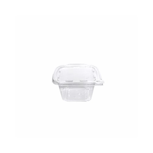 Tamper Evident Container RPET 16oz 128x148x65mm