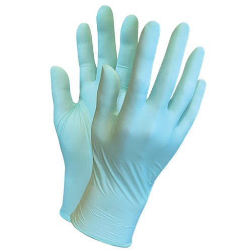 3439410 - Gloves Nitrile Green Smalll Powder Free