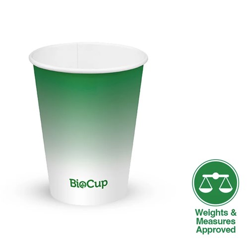 3445846_BioCup Cold Cup Green Fade 8oz 280ml
