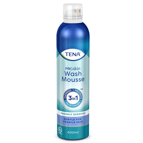 3478084 - Tena Skin Care Mousse Wash 400Ml Pump