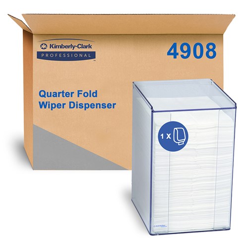 Wypall Plastic Dispenser Clear 4908