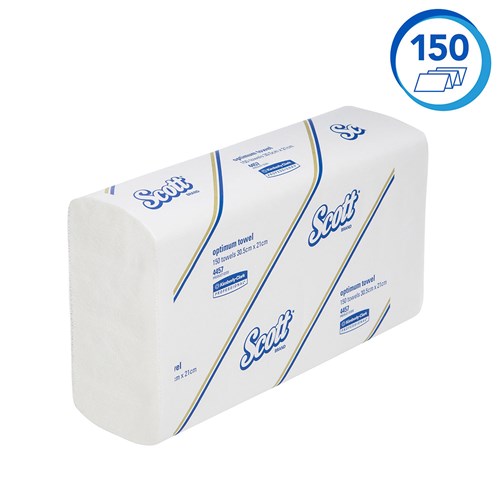 Optimum Paper Hand Towel White