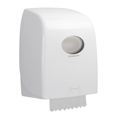Aquarius Plastic Hand Towel Roll Dispenser White