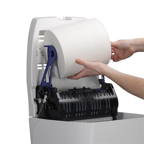 Aquarius Plastic Hand Towel Roll Dispenser White