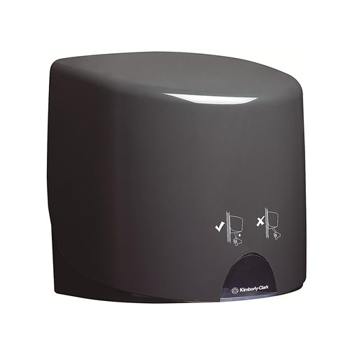 3697461_KCA Lockable Centerfeed Plastic Dispenser Grey