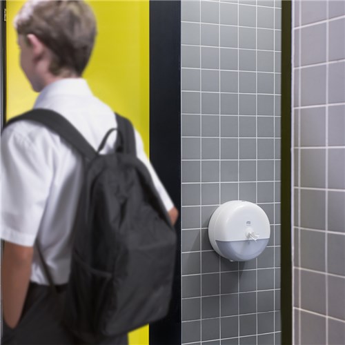 Smartone Elevation Plastic Toilet Roll Dispenser White 269x156x269mm