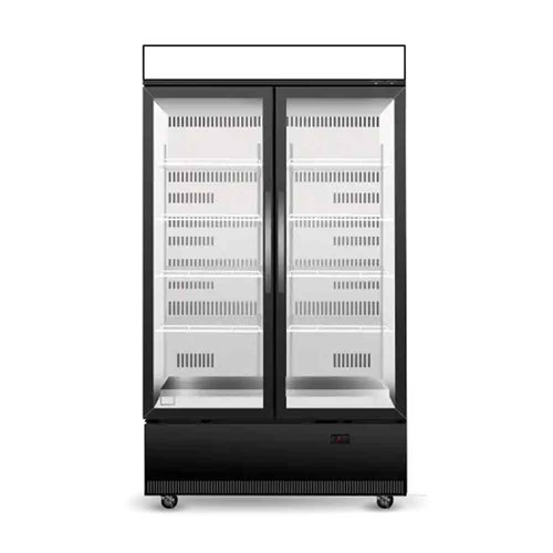 4060708 - Skope 2 Glass Door Display Fridge 1030L BCE1200N