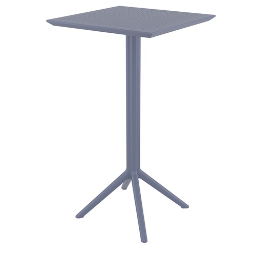 Siesta Sky Folding Bar Table 60 Grey 1080mm