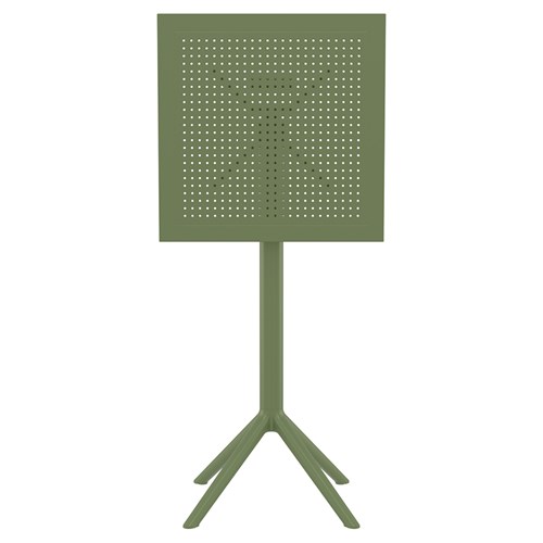 Siesta Sky Folding Bar Table 60 Olive Green 1080mm