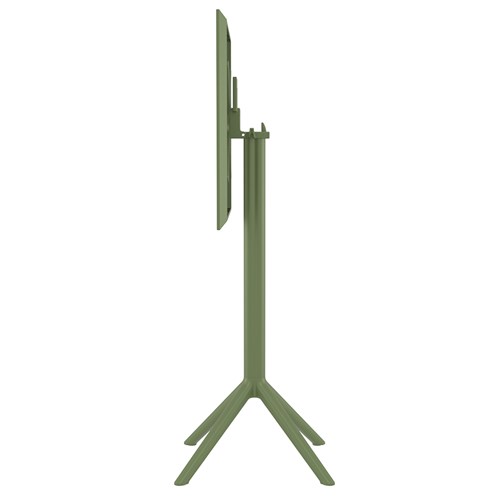 Siesta Sky Folding Bar Table 60 Olive Green 1080mm