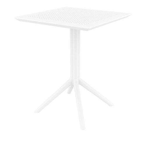 Siesta Sky Folding Table 60 White 740mm