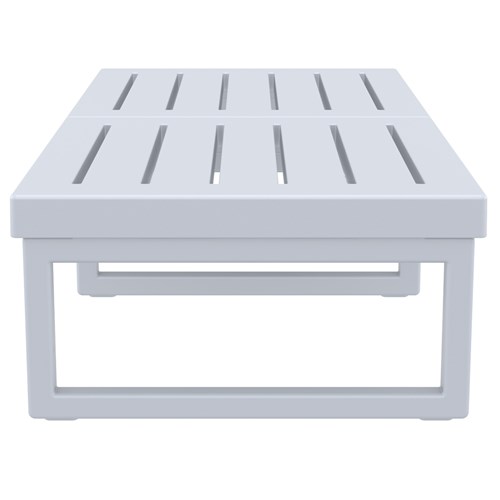 Mykonos Lounge XL Table Silver Grey 330mm