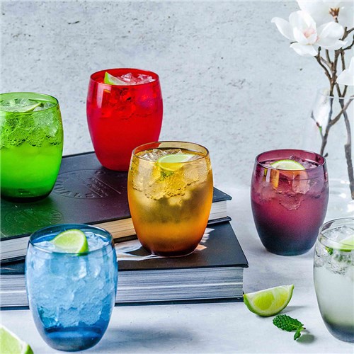 Baya Glasstumbler Aubergine 300ml 