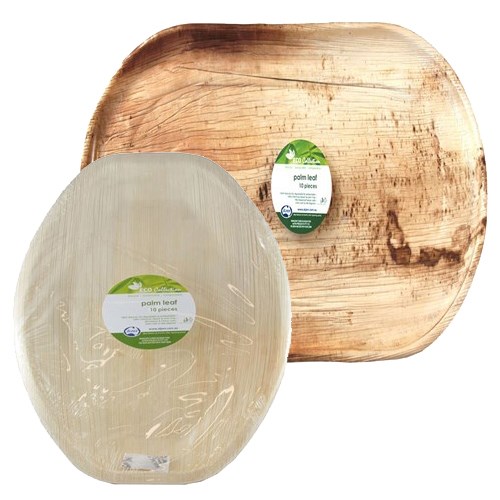 ZF100604 Palm Leaf Oval Platters