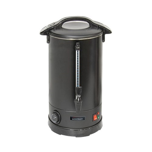 Urn Hot Water 20Lt Black 10A 500X325mm