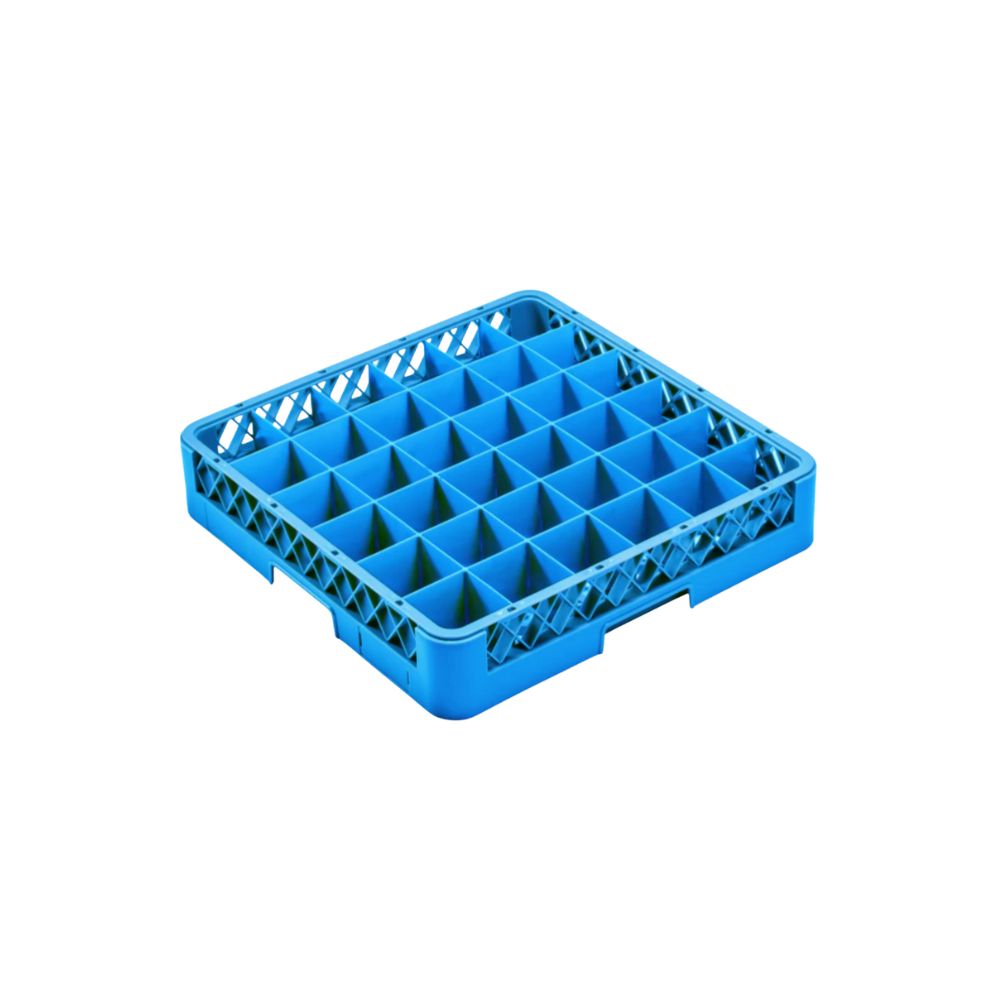 Glass Rack 36 Compartment Blue 500x500x100mm Pro.equip - 2251570 ...