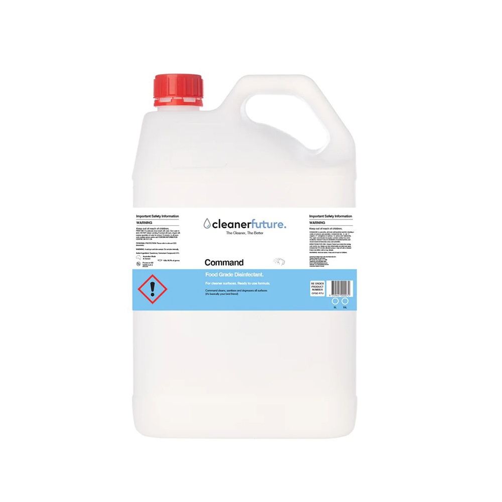 Command Disinfectant Food Grade Concentrate 5L Cleaner Future | Reward ...