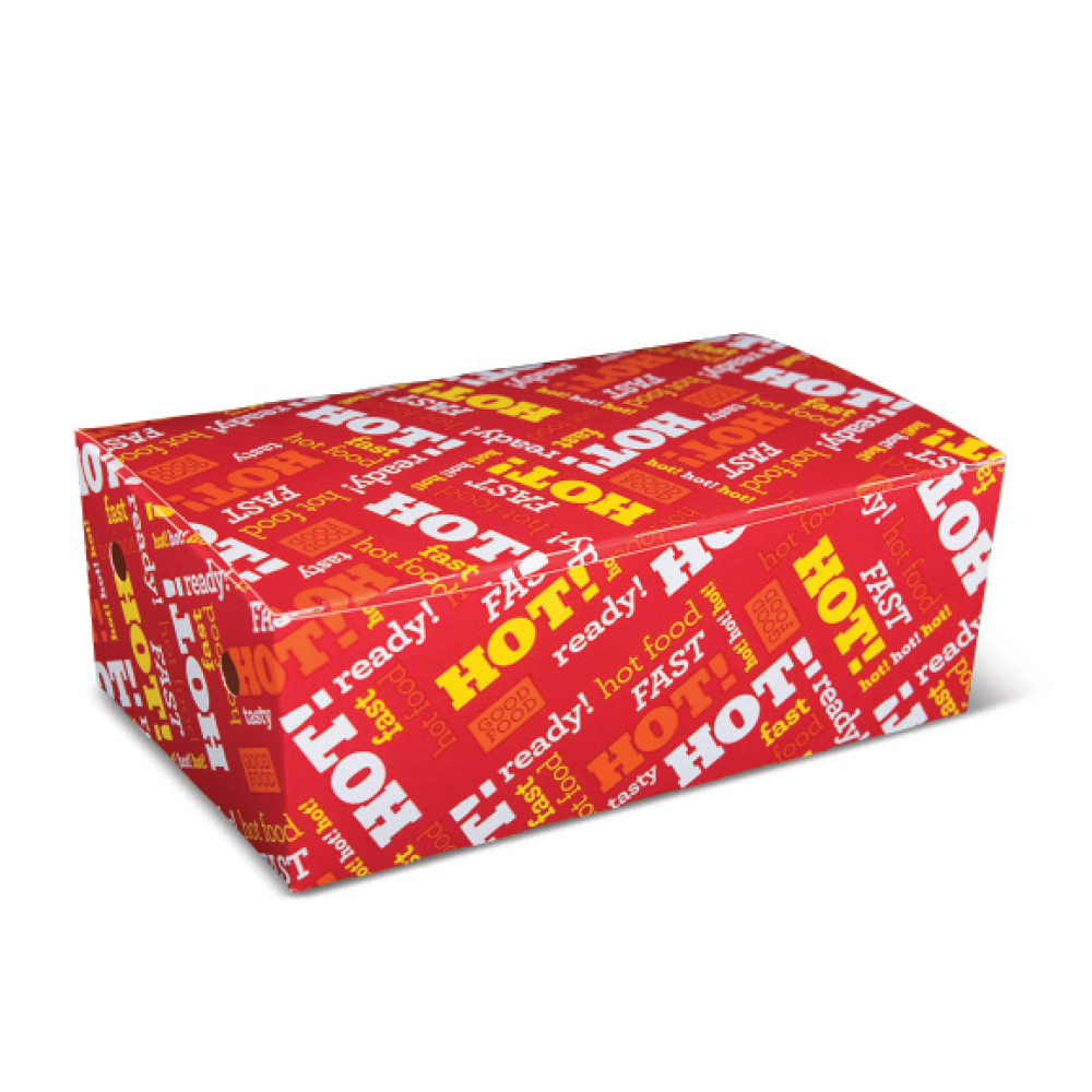 Hot Food Snack Box Medium 172x103x70mm 3415129 Reward Hospitality