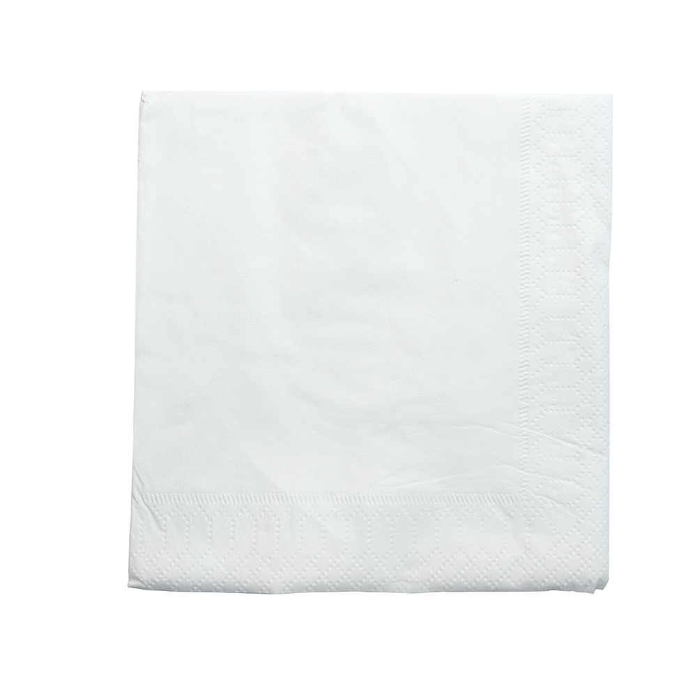 Paper Lunch Napkin White 1/4 Fold 300x300mm 3449061 Reward Hospitality