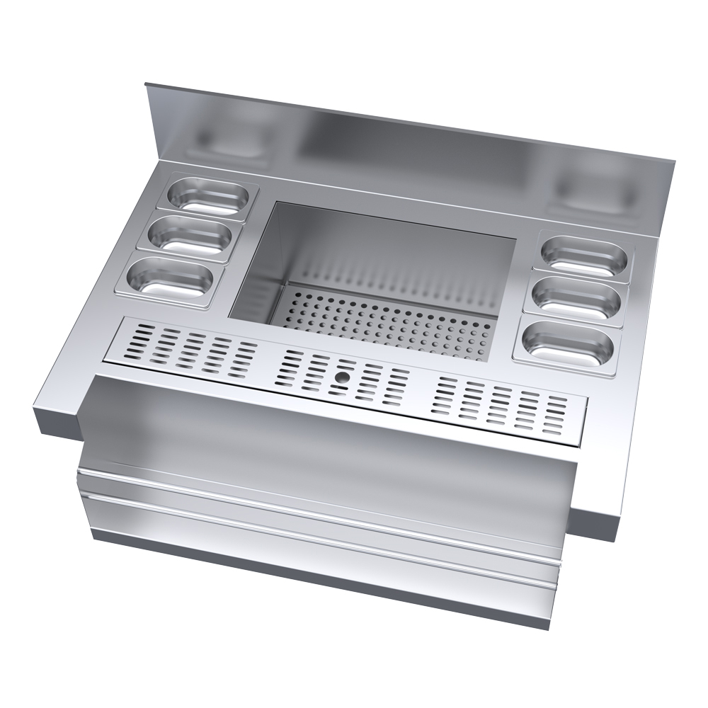 Speedee Counter Rack Bench Cocktail Station S/S W/ Speed Rack 950X700x900mm - 4002018 ...