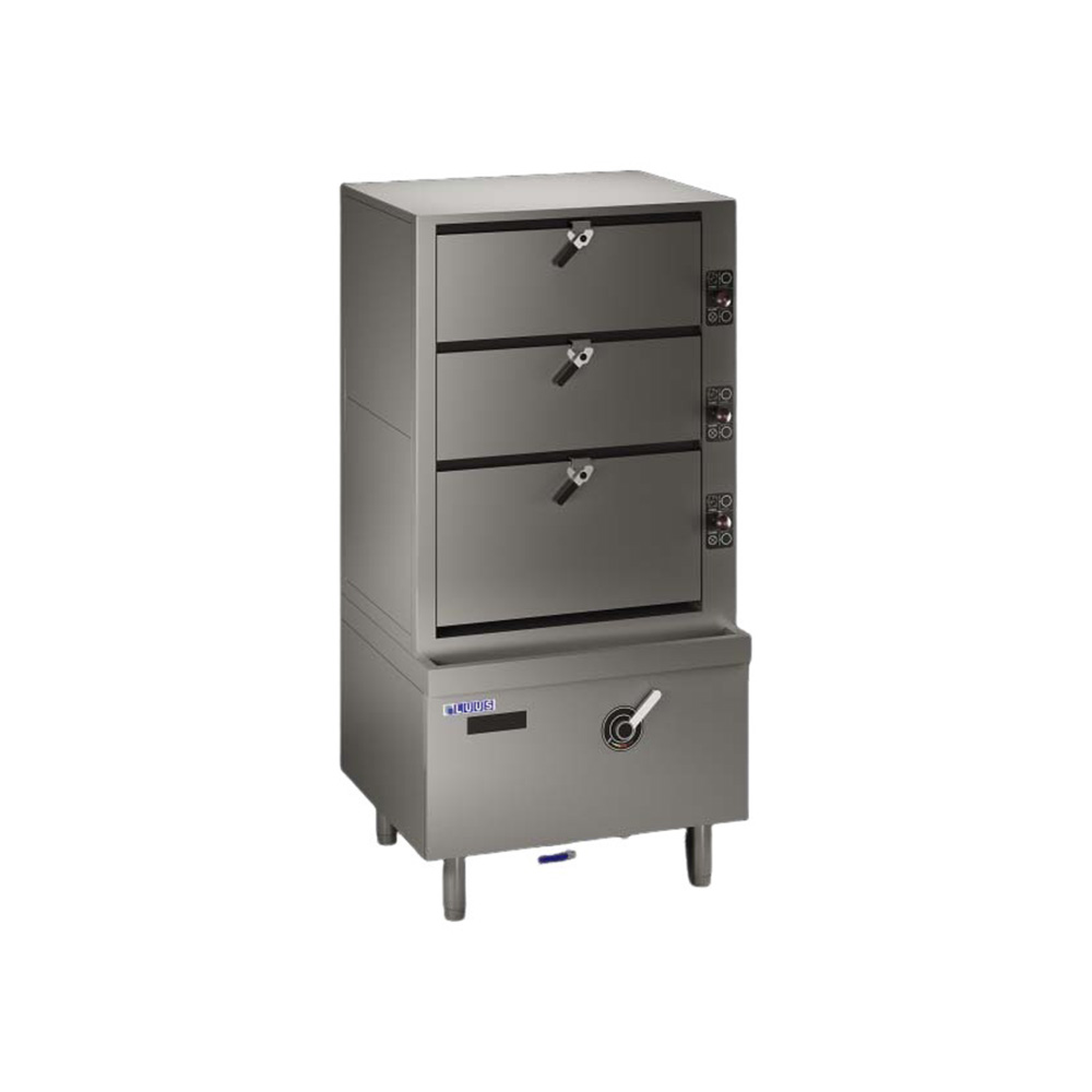 Luus Induction Steam Cabinet 3 Tier Stainless Steel ESC-90 | Reward ...