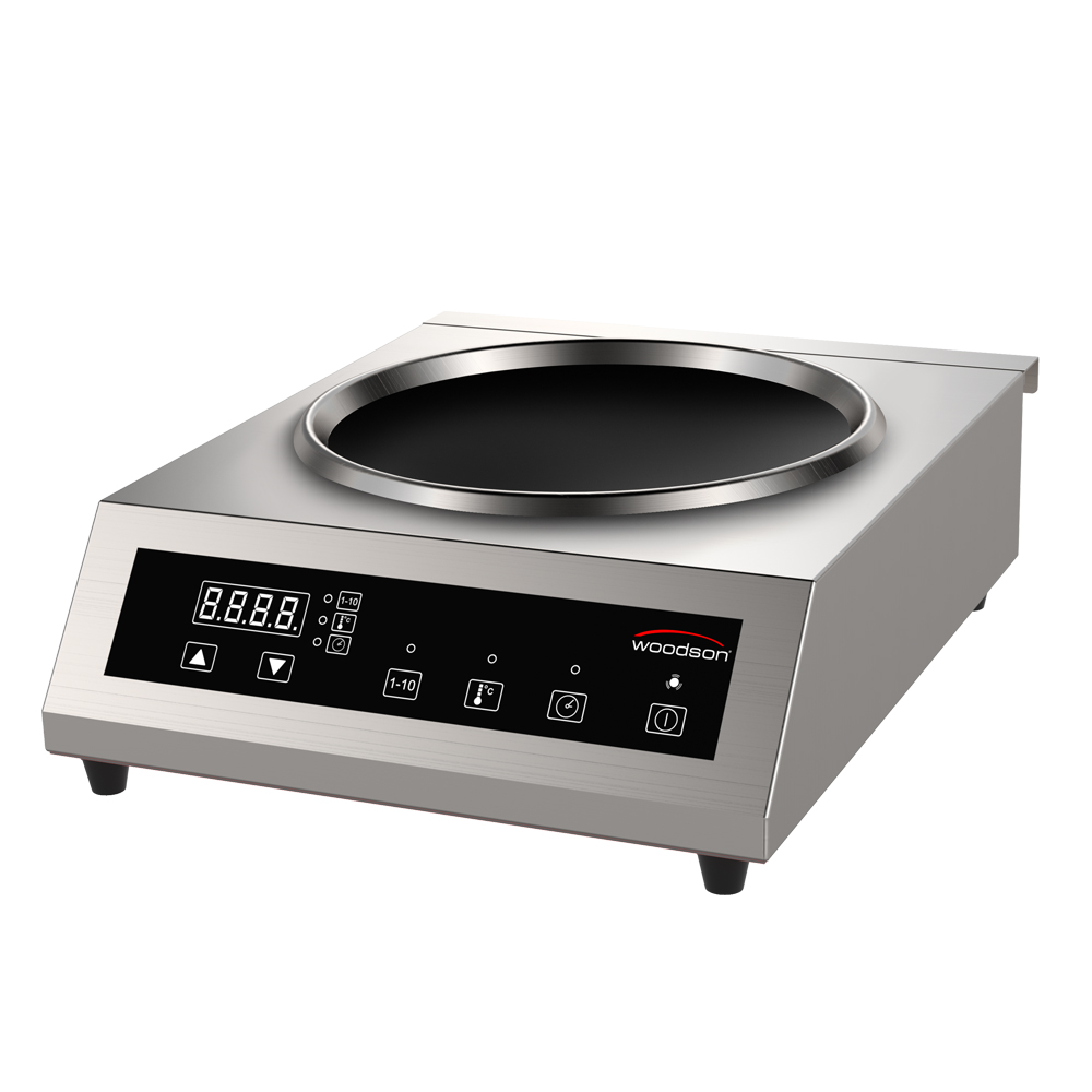 INDUCTION COOKTOP WOK SINGLE WI.WKCT.1.3500.W 340X440X116MM 4078019