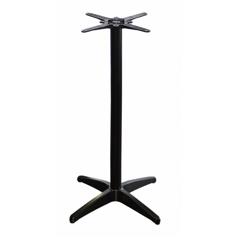 Bistro Cast Iron Table Base Black 1090mm x 450mm x 450mm Durafurn ...