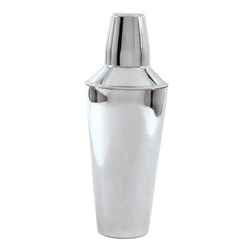 Three Piece Cocktail Shaker Set Stainless Steel