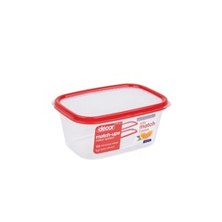 2663177 - Tellfresh Oblong Container Red 1L