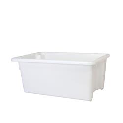 CRATE 52LT NO.10 WHITE 645X418X270MM