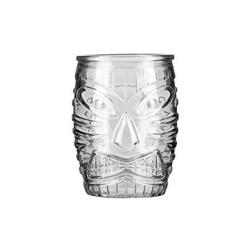 Tiki God Double Old Fashioned Glass