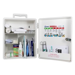 2667066 - FIRST AID KIT NATIONAL C SML WORKPLACE WALL MOUNT PLASTIC