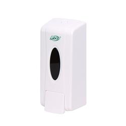Clearline Plastic Bulk Fill Hand Soap Dispenser White 600ml 